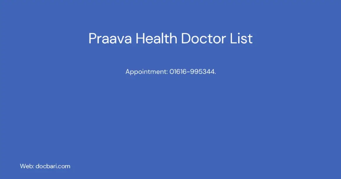 Praava Health Doctor List